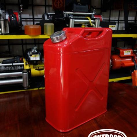 Jual Jerigen Besi Steel Jerrycan Oil Tank Kapasitas Ltr Tutup