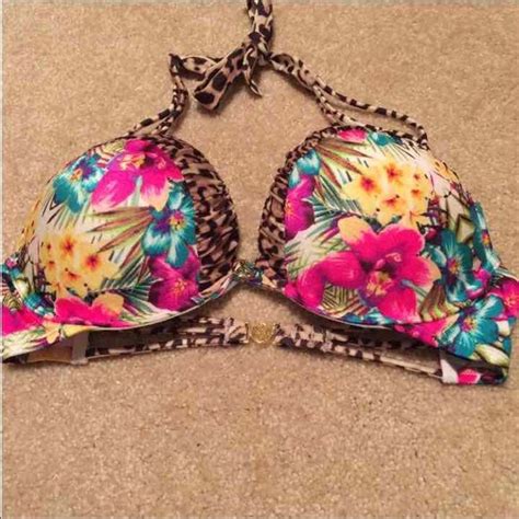 Victoria Secret Super Push Up Bikini Top C Bikini Top With Extra