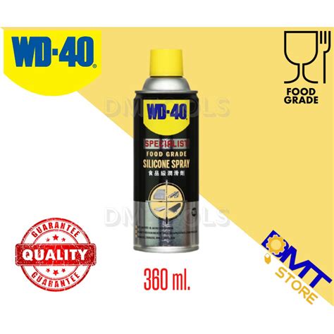 WD 40 SPECIALIST FOOD GRADE SILICONE 360ML Shopee Thailand