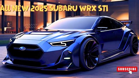 NEW 2025 Subaru WRX STI Official Reveal Interior And Exterior FIRST