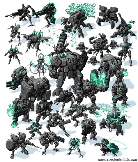 3030 Mech Npcs For Lancer Rpixelart