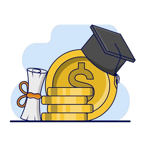 Concept Of Education Costs Tuition Fees Or Scholarships Education