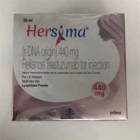 Hersima Trastuzumab 150 440 Injection At Rs 39500 Piece Trastuzumab