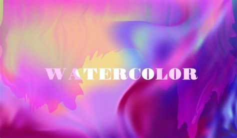 Premium Vector Watercolor Background