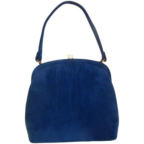 Navy Blue Designer Handbags For Salesman | semashow.com