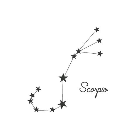 Scorpio Embroidery Design, Scorpio Constellation Embroidery Design ...