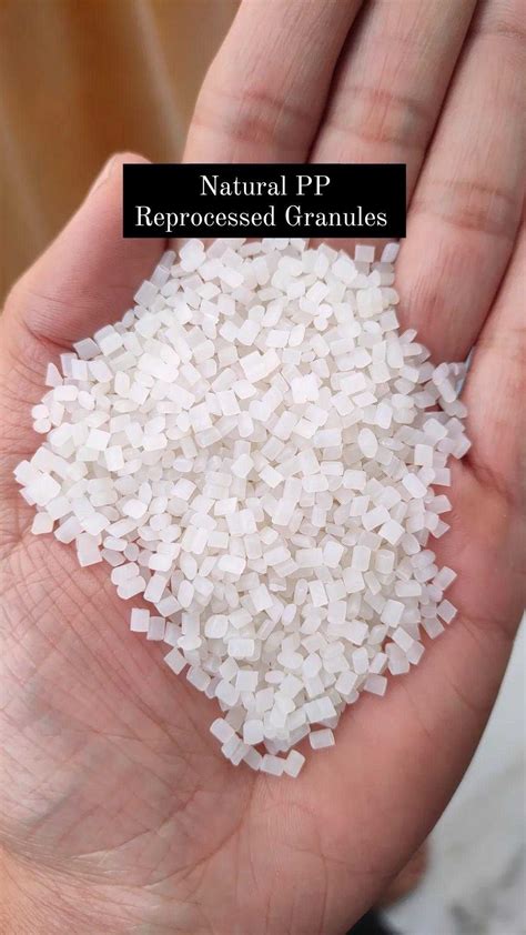 NATURAL PP GRANULES PP Reprocess Granule Injection Molding Laravel