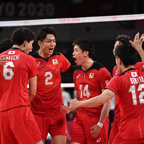 Japanese Men's Volleyball Olympic FIVB Men's Volleyball Olympic