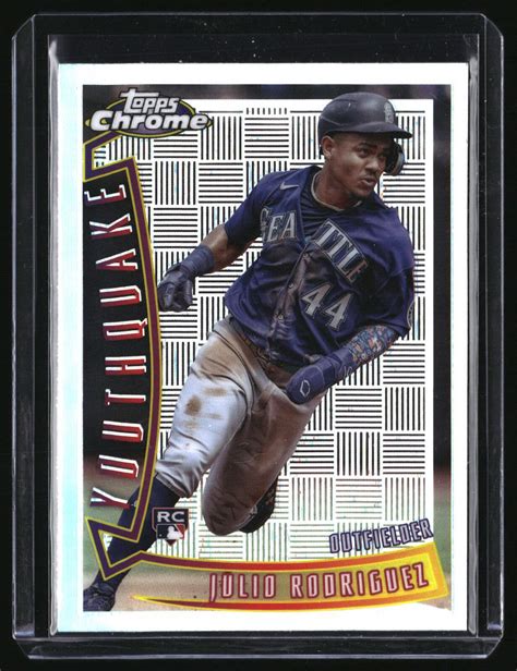 2022 Topps Chrome Sonic Julio Rodriguez 1996 Youthquake RC EBay