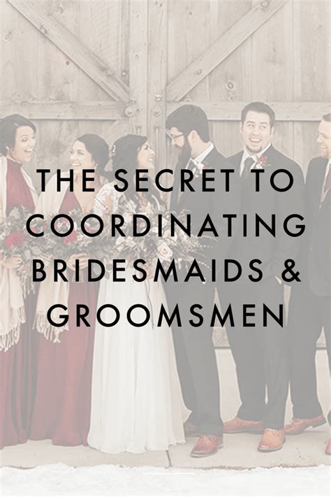 Professional Tips For Coordinating Bridesmaids And Groomsmen 2023