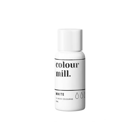 Biały barwnik Colour Mill 20ml do mas tłustych