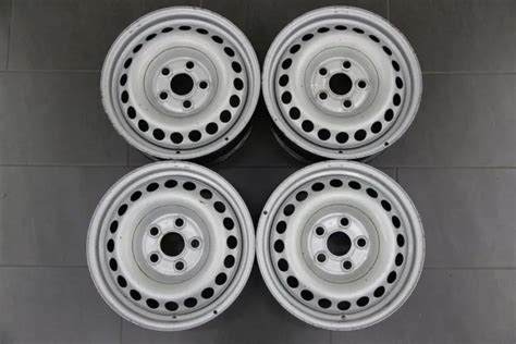 ORIGINAL VW TRANSPORTER T5 T6 Jantes Acier 16 Pouces Jeu De Jantes