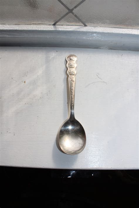 Vintage Spaghettios Silverplate Advertising Spoon International Silver