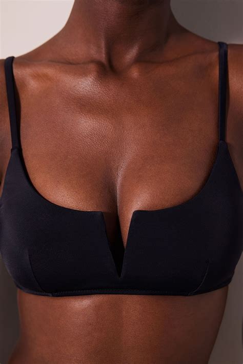 SİYAH Sutien Bikini V Black Bichini Costume Baie PL4YM1SO24IYBK534 Penti Romania