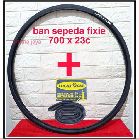 Jual Ban Sepeda Fixie 700 X 23c Luar Dalam Cocok Untuk Semua Sepeda