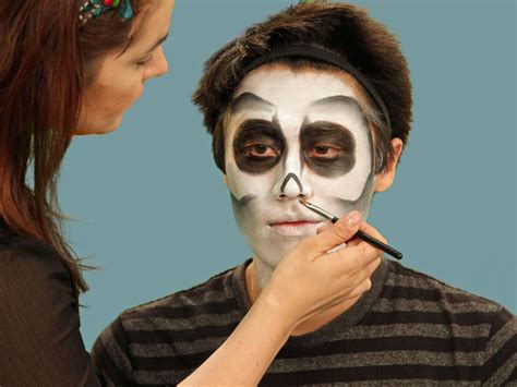 Halloween Makeup Tutorial Skeleton Hgtv