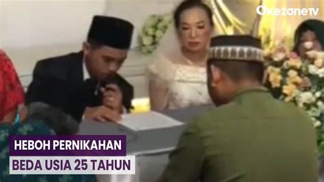 Viral Pernikahan Beda Usia 25 Tahun Di Sambas Pengantin Pria Baru