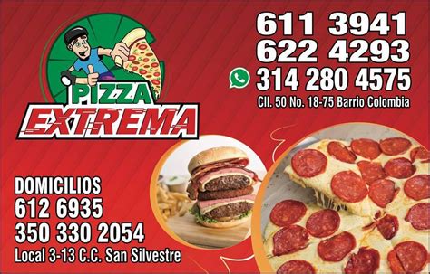 Pizza Extrema Pizzería Barrancabermeja