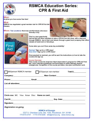 Fillable Online CPR First Aid AED Certification TrainingRed Cross