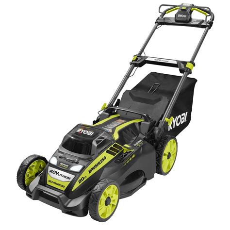 Ryobi 20 Inch 40v Lithium Ion Brushless Cordless Self Propelled Walk