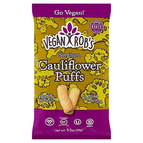 Vegan Robs Sorghum Cauliflower Puffs 35 Oz