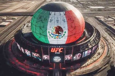 La impresionante esfera de Las Vegas acogerá peleas de UFC ElMundo net