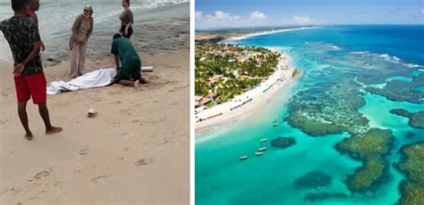 Vídeo mostra resgate de turista que morreu afogado em Porto de Galinhas