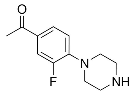 1 3 FLUORO 4 1 PIPERAZINYL PHENYL ETHANONE AldrichCPR Sigma Aldrich