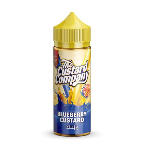 Blueberry Custard E Liquid Shortfill By The Custard Company Vaping Wizard