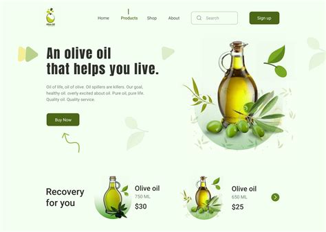 product header  commerce website  behance