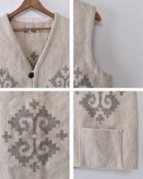 Oaxaca Rug Vest Hilos De Tradicion Rag Vest