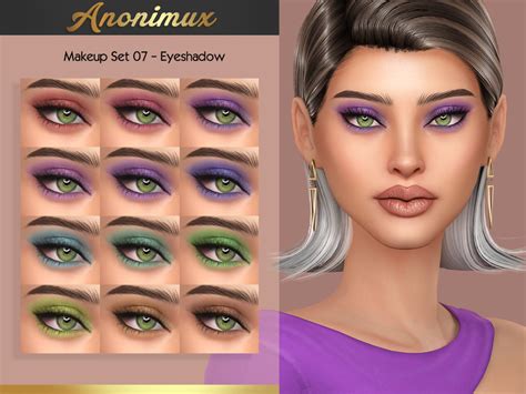 The Sims Resource Makeup Set Eyeshadow