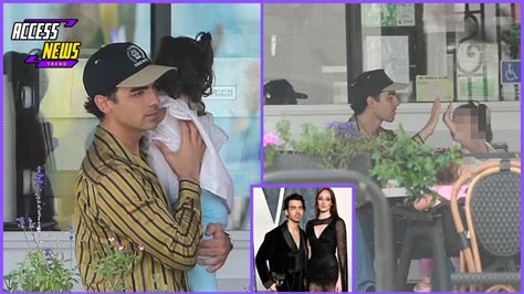 Joe Jonas Was First Seen With His Daughters After Filing For Divorce