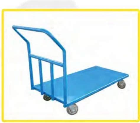 Mild Steel Industrial Platform Trolley For Carrying Luggage At Rs