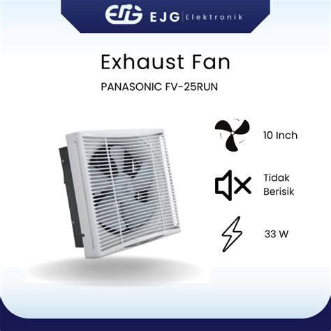 Exhaust Fan Dinding 10inch Panasonic FV 25RUN Lazada Indonesia