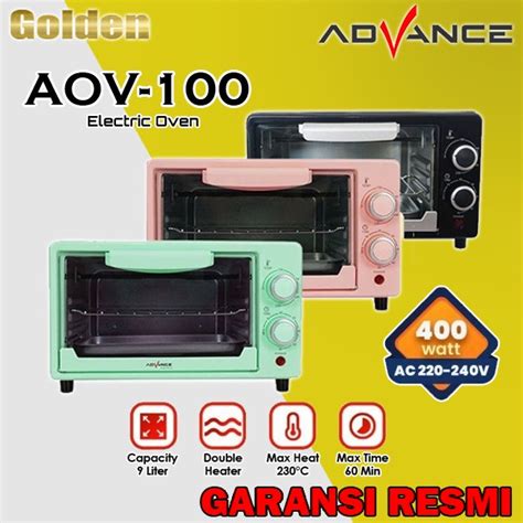 Jual ADVANCE AOV100 AOV 100 Electric Oven Listrik 9 Liter Shopee