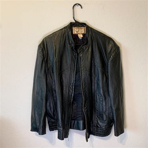 Men S Black Jacket Depop