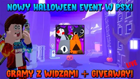 Nowy Halloween Event W Psx Gramy Z Widzami Rozdaje Pety 🔴live🔴