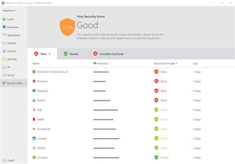 Roboform Password Manager
