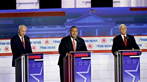 Here Are The Key Moments From The First Republican Presidential Debate