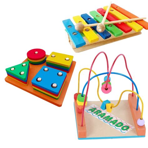 Brinquedos Montessori De Madeira Estimule O Aprendizado E A Explore O