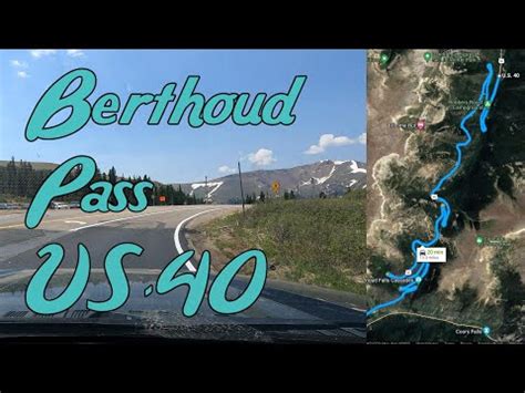 Berthoud Pass CO | US - 40 | Scenic Drives 4K - YouTube