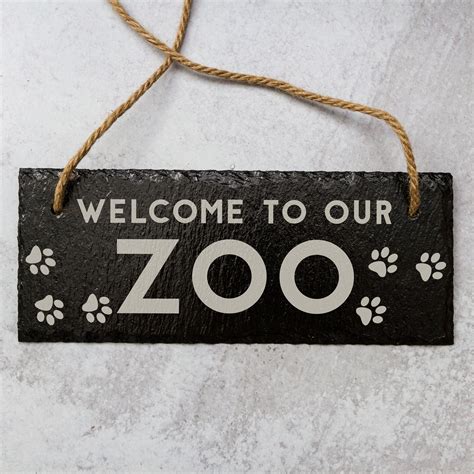 Zoo Welcome Signs