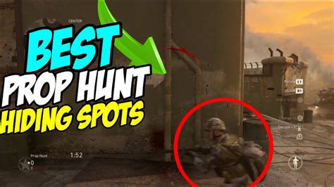 Best Cod Ww Prop Hunt Glitches And Hiding Spots Ep Youtube