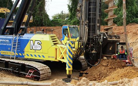 Cfa Pile Continuous Flight Auger Morris Shea Deep Foundations