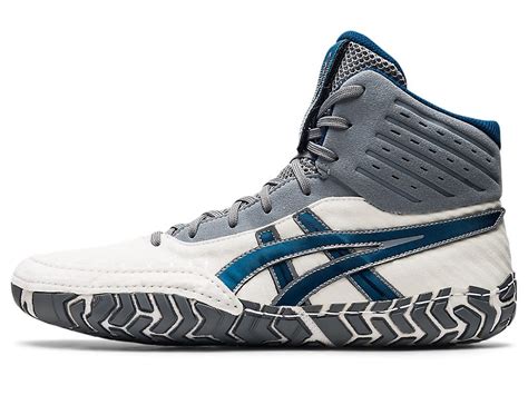Борцовки Asics Aggressor 4 White/Mako Blue 1081A001-103 (ID#1481374311 ...