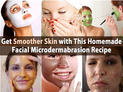 Get Smoother Skin with This Homemade Facial Microdermabrasion Recipe ...