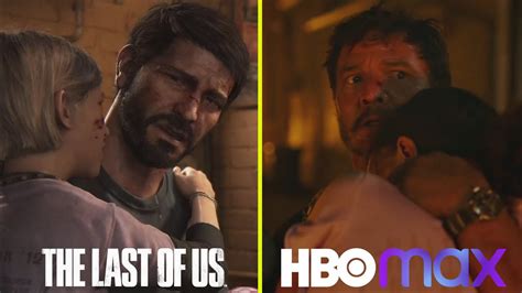 The Last Of Us Hbo Max Tv Show Vs Game Episode 1 Scenes Comparison S01e01 Youtube