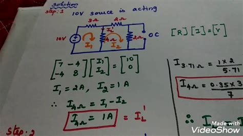 Be8255 Nov Dec 2019 Problem With Answer Superposition Theorem