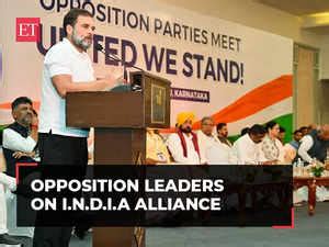 Indian National Democratic Inclusive Alliance Opposition Names